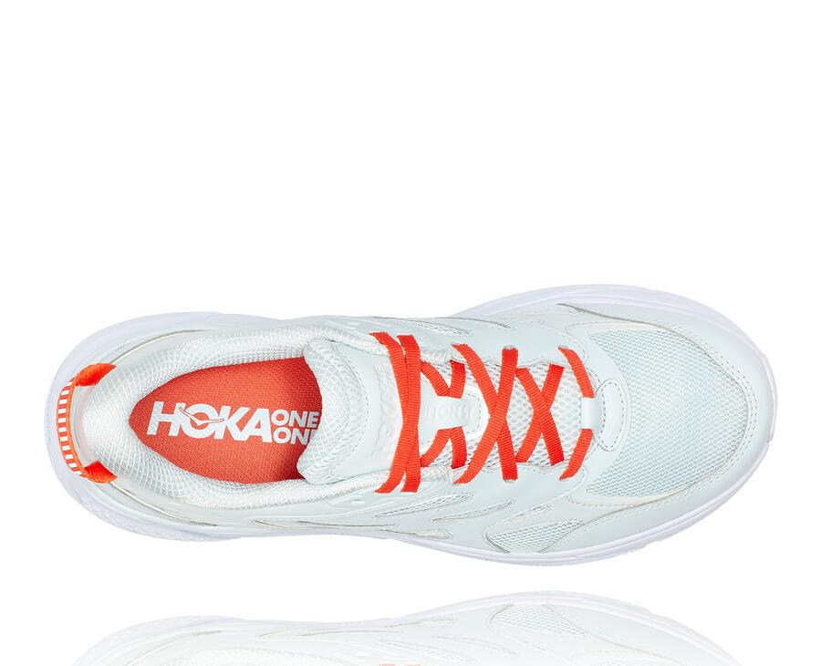 Hoka One One Koşu Ayakkabısı Erkek Mavi/Kırmızı - Clifton L - OP6320851